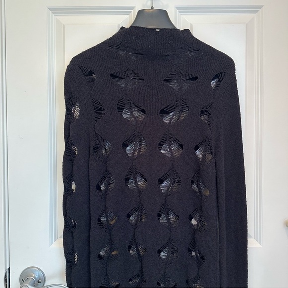 Sportmax Max Mara Mock Neck Sweater Top Size: Medium US4/6 Spring/Summer/Fall - Picture 10 of 12